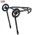 Import 2020 new light weight brompton mini bike titanium rear rack bicycle parts from China