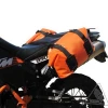 2020 popular frequency-welded tarpaulin PVC saddle bag motorcycle durable roll top waterproof dry motorcycle pannier rack bag