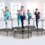 Import 2020 Quadruple Indoor GYM Jump Sports outdoor gymnastic high performance mini fitness folding trampoline with handle from China