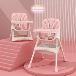 2021 New design multifunctional foldable adjustable portable high chair feeding seat baby 4 in 1 high chair