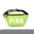 Import 2021 New Korean Fashion Womens PINK Waist Bag Outdoor Sports Waist Bags Running Belt Bag in Stock from China