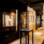2021 new trends watch showroom display shelf watch glass showcase watch shop furniture decoration