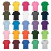2021 Printed Logo Custom Embroidery Cotton Spandex Jersey Dip Dyed T Shirt Men Short Sleeves Casual Plain Quantity