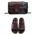 Import 2021 Summer new fashion graffiti letter print basketball bag acrylic chain women purse and shoes set from China