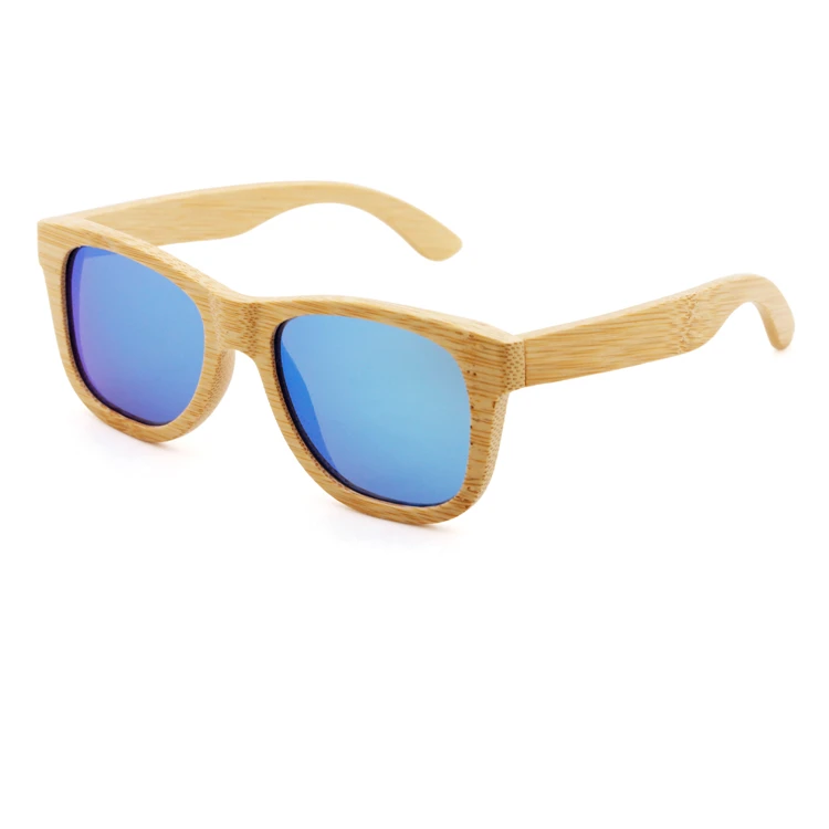 2021 wholesale outdoor fashion UV400 polarized bamboo sunglasses fishing sunglasses