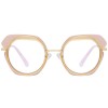 2022 Wholesale New Fashion Custom Logo Women Eyewear TR Optical Frame Round Frame Glasses Prescription Eyeglass Frame