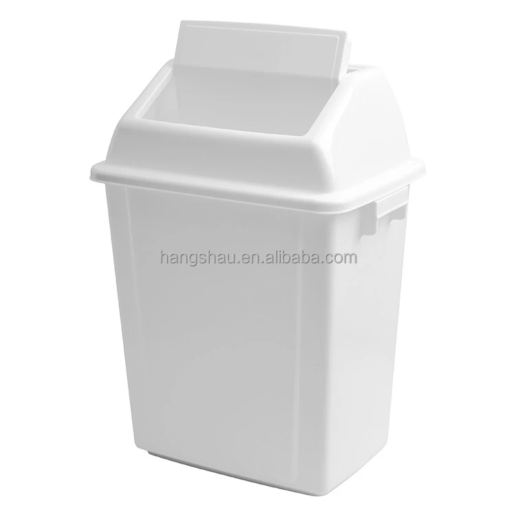 20L Household Office Durable Plastic Trash Cans With Lid