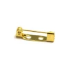 20mm many designs Chinese gold safety pins
