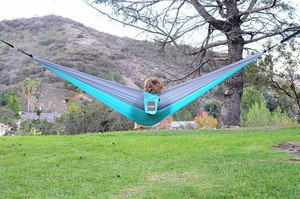 210T Double Parachute Nylon Hammock For Camping,Hiking,Outdoor