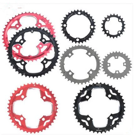 22T MTB Mountain Road Bicycles Bikes 104BCD Crank Hollow Repair Crankset Chainrings Tooth Slice Parts