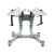 Import 24kg/40kg solid steel dumbbell rack stand for weight lifting with feet wheels from China