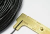 2mm Leather Cord in Black, Round Genuine Leather Cord. Great Cord Supplies for your Jewelry Project