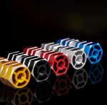 2Pcs anti-slip mountain bike backseat pegs universal aluminium alloy bicycle pedal BMX foot pegs