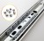 Import 3 Fold Telescopic Channel Heavy Duty Ball Bearing Drawer Slides from China