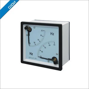 3 phase current voltage double digital panel frequency meter