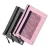 Import 3 Ring Zipper Pulls Double Pockets Pencil Case with Clear and Mesh Window Binder Pencil Pouches from China