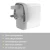 Import 3 USB ports wall charger quick charge 3.0 EU US UK plug from China