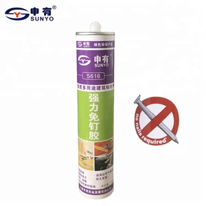 300ml nail free construction adhesive for building bond