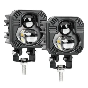 30W High Power Motorcycle Fog Headlight Flashing LED Lights