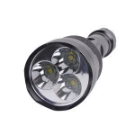 30w ultra Bright 3pc xml T6 LED 30W big powerful flashlight 5000 lumen rechargeable tactical police LED flashlight torch
