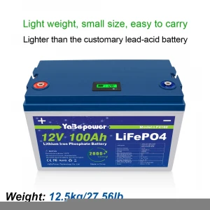 32700 32650 Cell Large Capacity Rechargeable Lithium Phosphate Batteries LCD 12V 400Ah 300Ah 200Ah 100Ah Lifepo4 Battery Pack