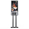 32inch size screen  self-service bill payment kiosk cashier machine