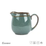 370ml reactive glaze ceramic clay milk water jug
