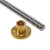 Import 3D Printers Parts  Trapezoidal T8-2-D8 Lead Screw Length 300mm Screw Copper Nuts Leadscrew Part from China