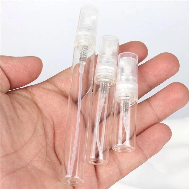3ml 5ml 10ml Glass Perfume Bottle Empty Refillable Spray Bottle Small Perfume Atomizer Perfume Sample Vials