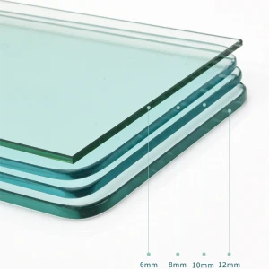 3mm-19mmToughened Glass Clear Tempered Float Glass