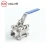 Import 3PC Stainless Steel 304 Material Investment Casting Ball Valve from China