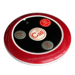 4-button wireless calling button restaurant pagers call order pay cancel
