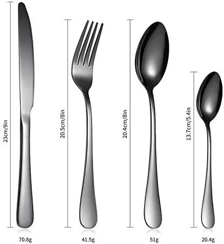 4/16/24 pcs cutlery set High quality stainless steel Stainless Steel Flatware