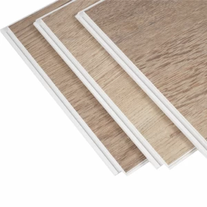 4/5mm Thickness Spc Flooring Click Plank Flexible PVC Tiles and Sheet Peel and Stick Vinyl Floor Tile Waterproof