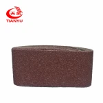 475*75 Alumina grain abrasive cloth sanding belts for grinding steel, stainless steel, aluminium alloy A