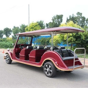 48V 4KW electric mover bus sightseeing electric vintage car