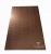 Import 4x8 decorative embossed rose gold anti finger print stamped 304 stainless steel sheet from China