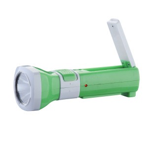 500mah portable red mini led rechargeable flashlight light torch with cob side light
