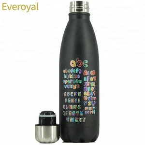 500ML 3D UV Printing Stainless Steel Cola Water Bottle