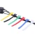 Import 50Pcs Reusable Black Cable Cord Nylon Strap Hook Loop Ties Tidy Organiser Tool Hook Loop Cable Ties from China