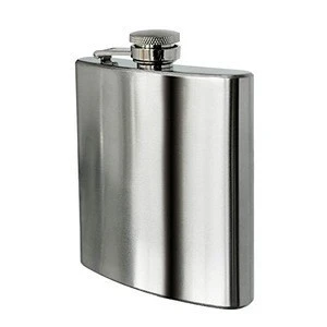 5oz Stainless steel engraved pocket hip flask