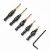 Import 5pcs Power Hand Drill Bit Tools Set Screw hole Size Countersink Drill Bit Set with 1/4 Hex Shank Sets Countersink Drill Bits from China