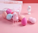 5pcs Set Dropshipping Latex Free Foundation Facial Makeup Sponge Blender Powder Puff esponjas maquillaje makeup Tools Cosmetic