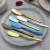 Import 6 colors Kitchen Tableware Utensil Cutlery Cheese Dessert Jam stainless steel Butter knife from China