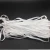Import 6mm Knitted Elastic Tape white color hot Elastic webbing High expansion crochet mask-rope Accessories band from China