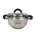 Import 6PCS Stainless Steel Cookware Sets with Thermal Induction  Bottom Used Of Cooker from China