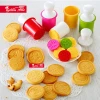 6pcs/set Cookies Stamp Mould cartoon cookie tools