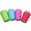 7oz 9oz colorful dot single wall paper cup hot sale in Malaysia