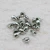 Import 7x9.5mm Silver Cone Spikes Screwback Studs for Dog Collar Punk Rock Leather Craft from China