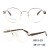 8015 latest model small round wood metal eyeglass frame